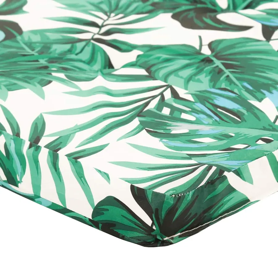 Coussins de chaise Feuille 2 pcs Motif feuille 58 x 77 x 4,5 cm - 9
