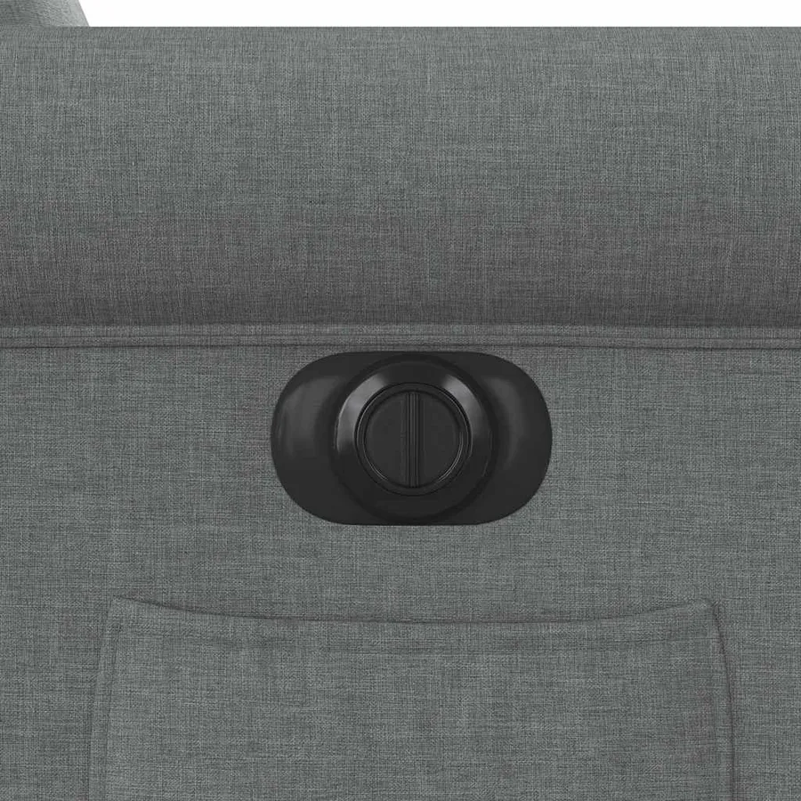 Fauteuil inclinable électrique gris foncé tissu - 13