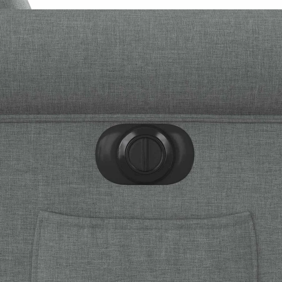 Fauteuil inclinable électrique Gris foncé Tissu - 12