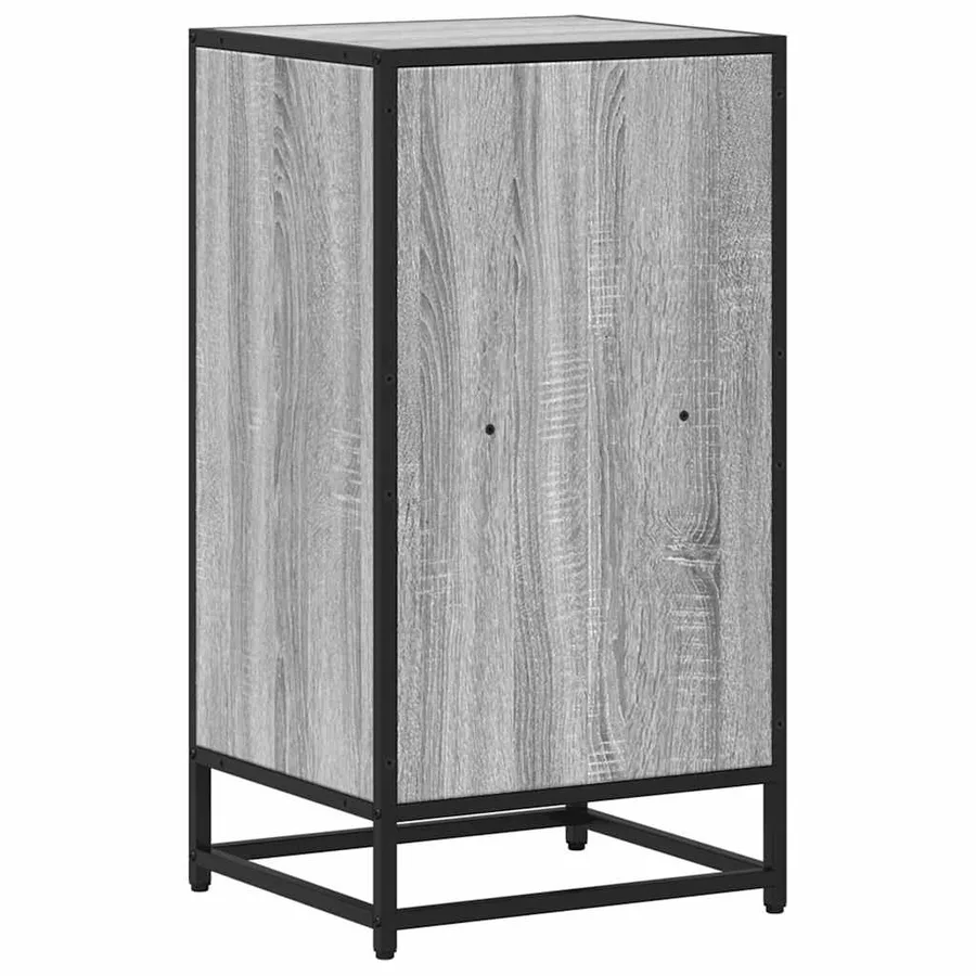 Bibliothèque sonoma gris 40x35x76 cm bois d'ingénierie - 6