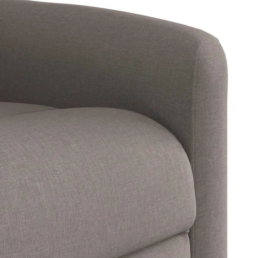 Fauteuil inclinable électrique Taupe Tissu - 10