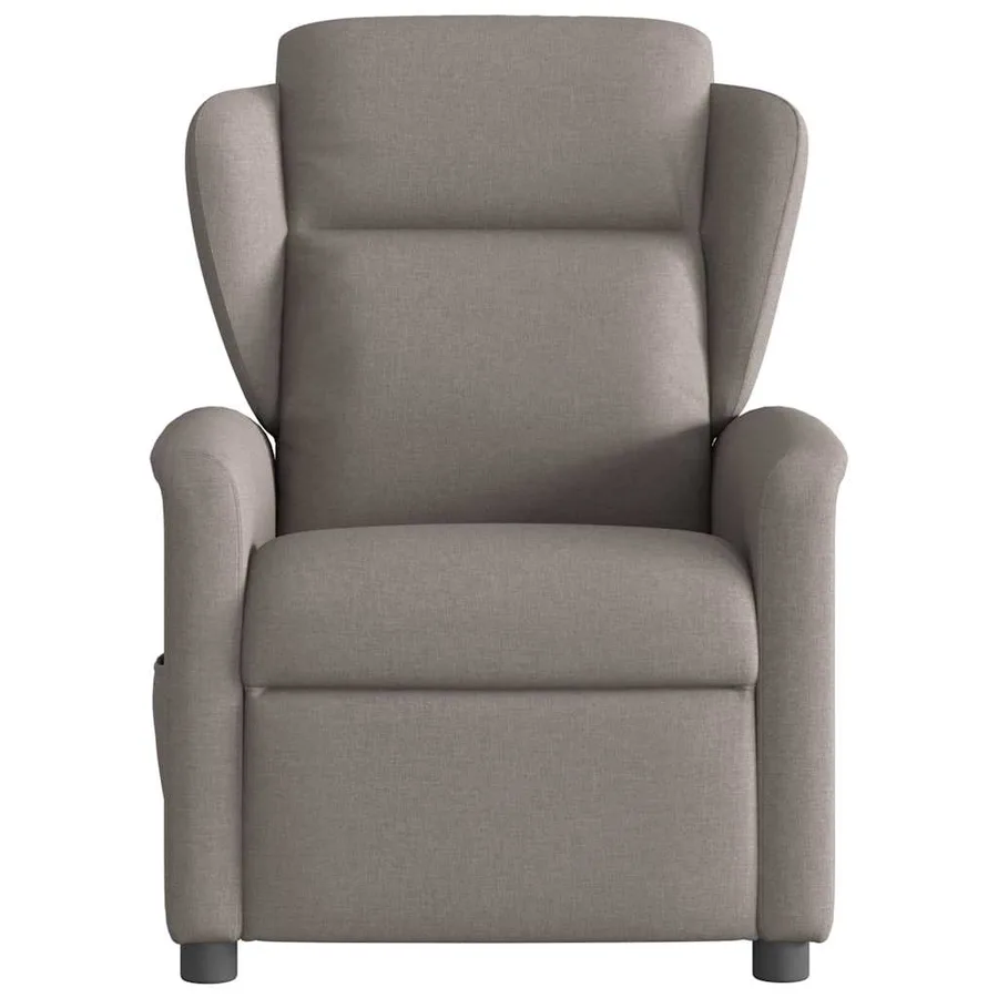 Fauteuil inclinable électrique Taupe Tissu - 5