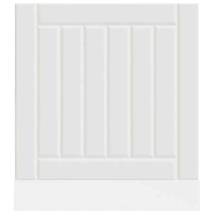 Panneau de lave-vaisselle Lucca blanc bois d'ingénierie - 4