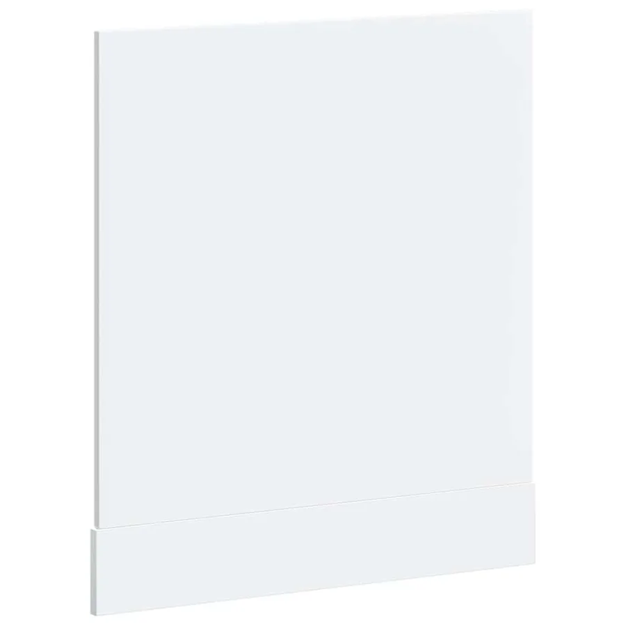 Panneau de lave-vaisselle Lucca blanc bois d'ingénierie - 6
