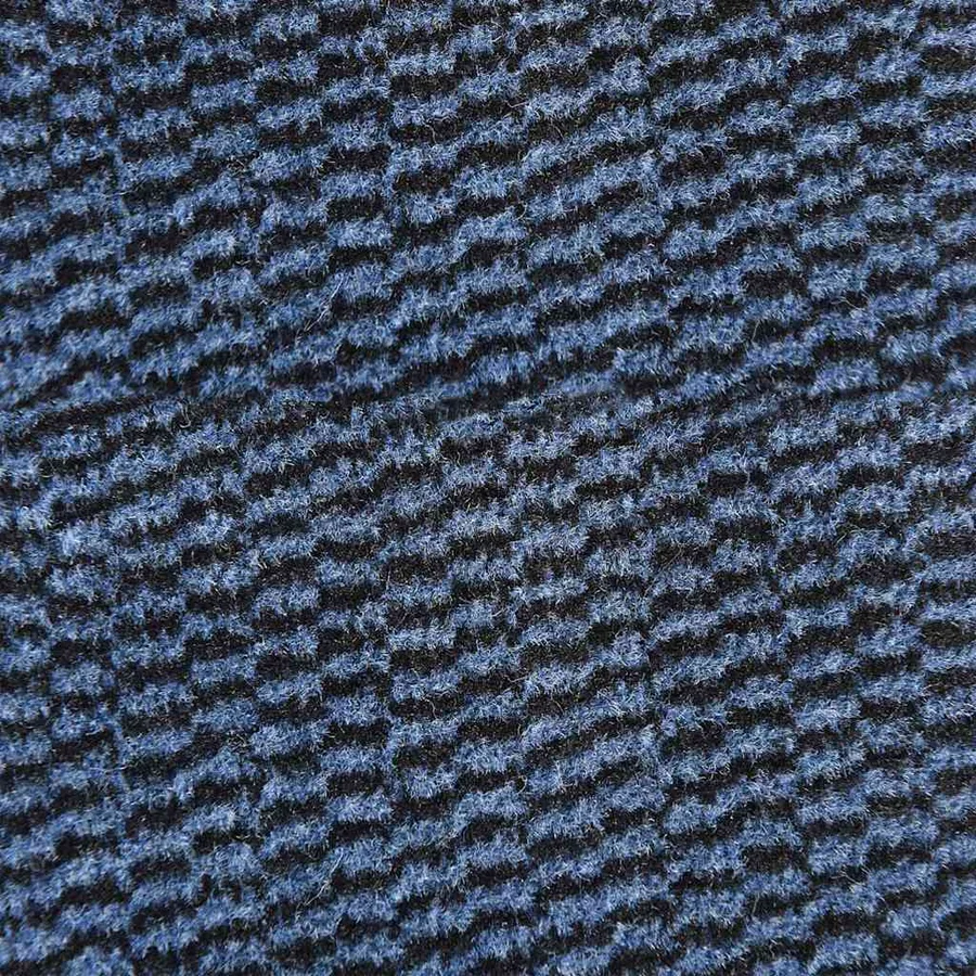 Paillasson bleu 90x120 cm - 6