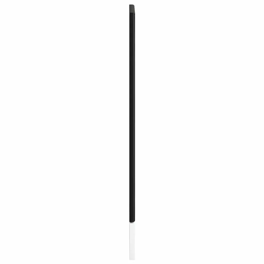 Panneau de lave-vaisselle Lucca noir bois d'ingénierie - 5
