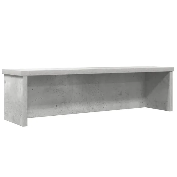 Étagère de cuisine empilable gris béton 60x15x16 cm