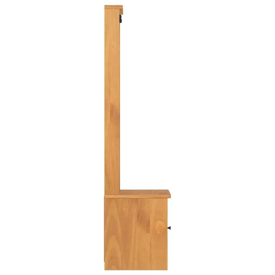 Portemanteau SANDNES 45x40x159,5 cm bois massif pin - 7