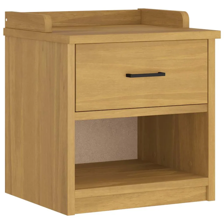 Banc de couloir SANDNES 45x40x50 cm bois de pin massif - 2