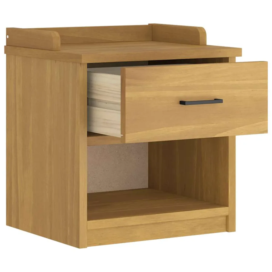Banc de couloir SANDNES 45x40x50 cm bois de pin massif - 6