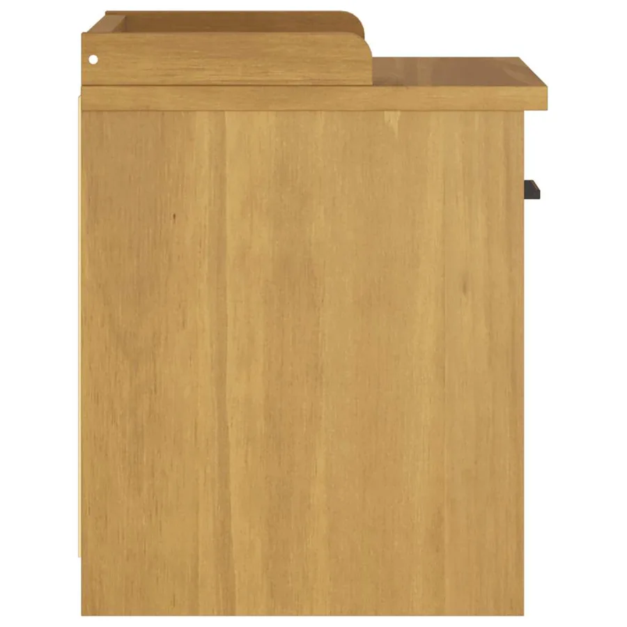 Banc de couloir SANDNES 45x40x50 cm bois de pin massif - 7