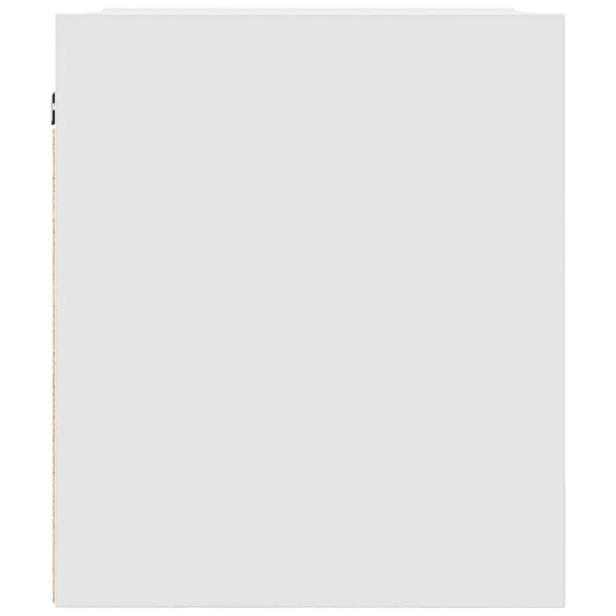 Tables de chevet murales 2 pcs blanc 38x34x40 cm - 8