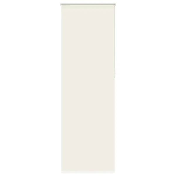 Store enrouleur occultant blanc cassé 75x210cm largeur du tissu