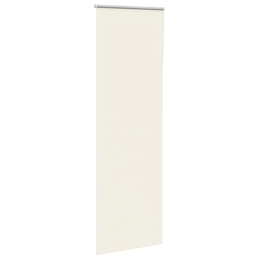 Store enrouleur occultant blanc cassé 65x230cm largeur du tissu - 3