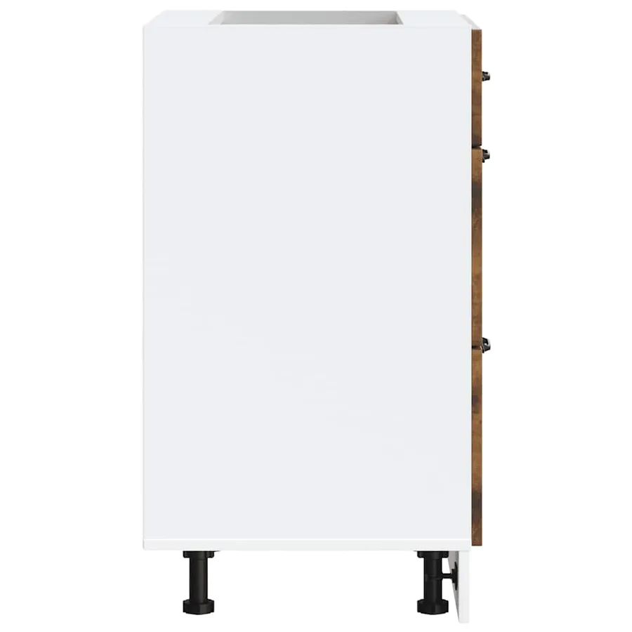 Armoire de cuisine Kalmar chêne fumé bois d'ingénierie - 6