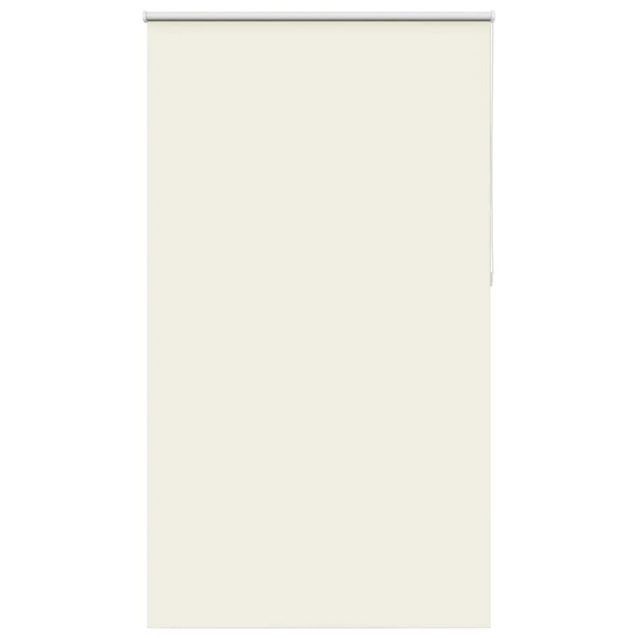 Store enrouleur occultant blanc cassé 120x210 cm largeur tissu