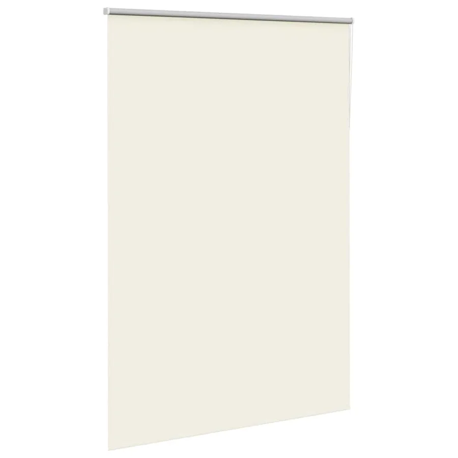 Store enrouleur occultant blanc cassé 150x210 cm largeur tissu - 3
