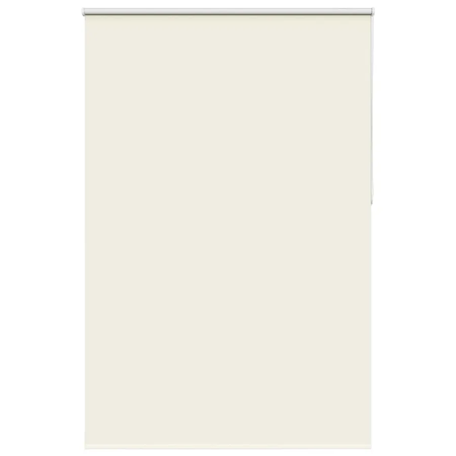 Store enrouleur occultant blanc cassé 160x210 cm largeur tissu