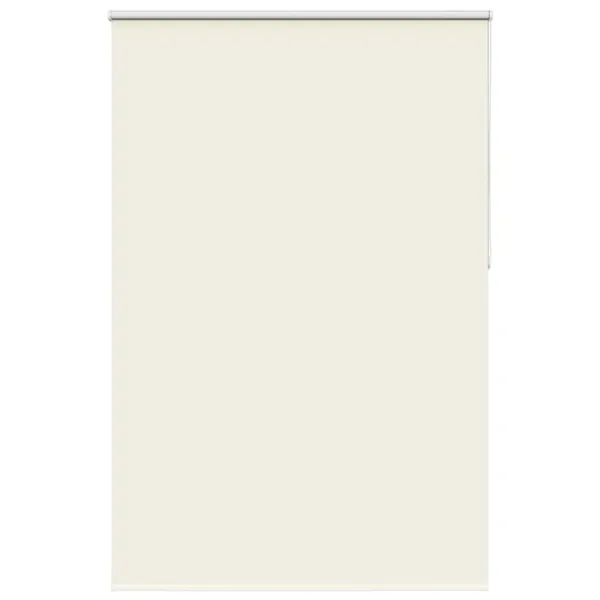 Store enrouleur occultant blanc cassé 160x210 cm largeur tissu