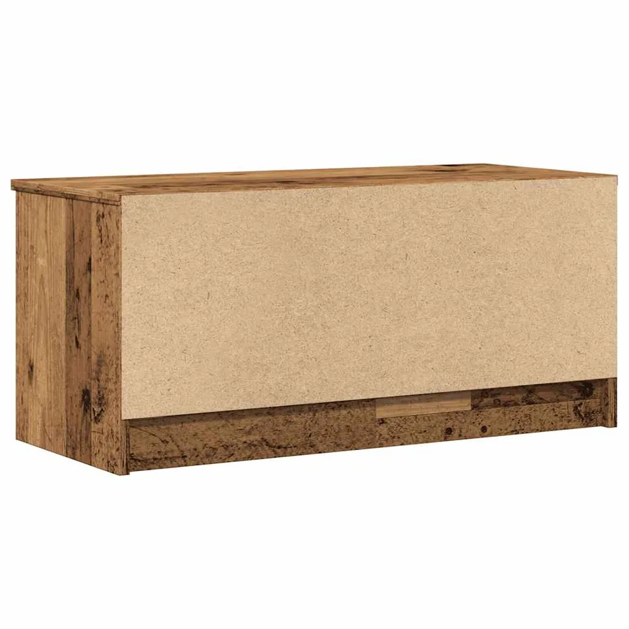 Meuble TV vieux bois 80x35x36,5 cm bois d'ingénierie - 5