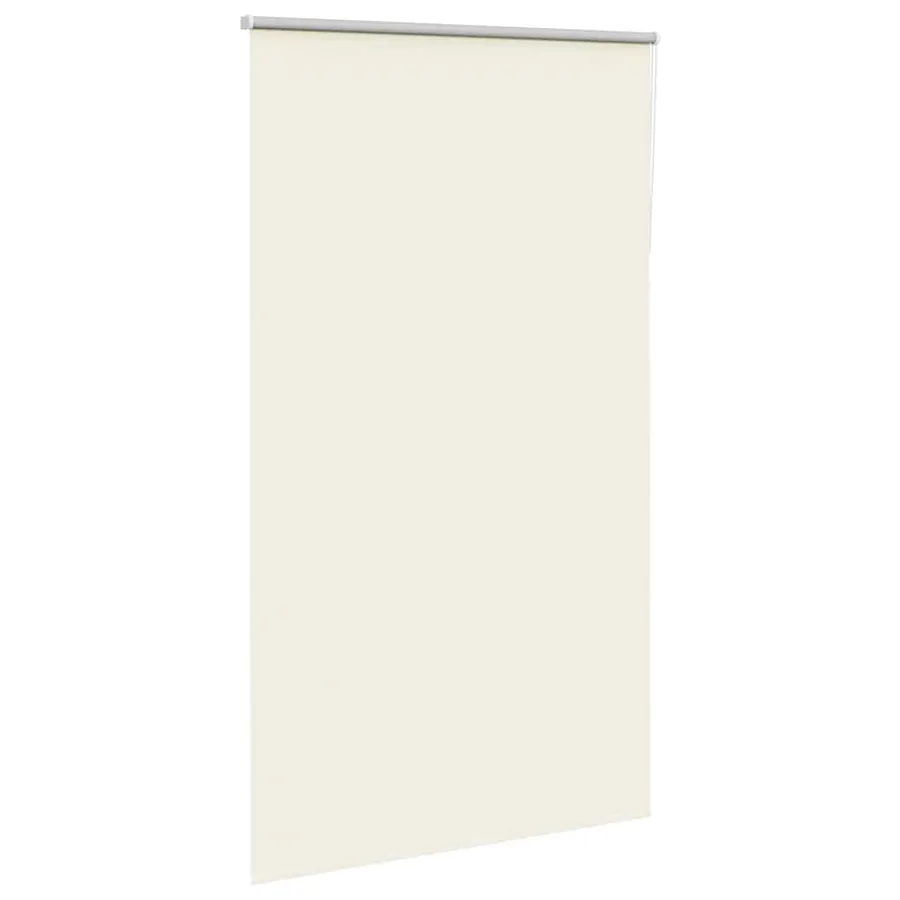 Store enrouleur occultant blanc cassé 125x230 cm largeur tissu - 3