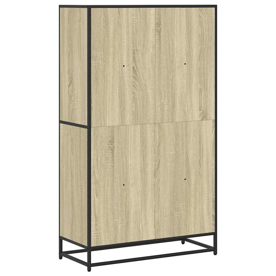 Bibliothèque chêne sonoma 80,5x35x139 cm bois d'ingénierie - 6