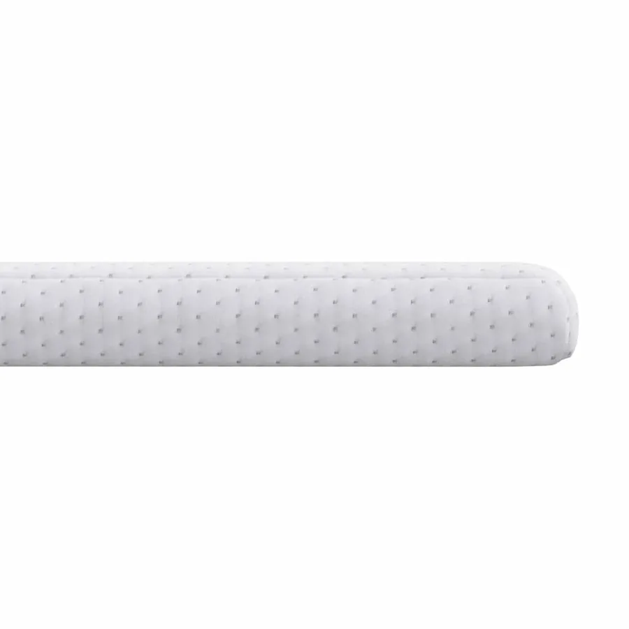 Surmatelas Blanc 140 x 190 cm Tissu Jacquard - 7