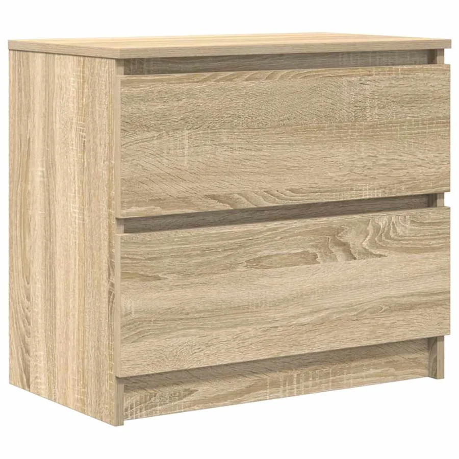 Meuble TV chêne sonoma 60x35x54 cm bois d'ingénierie - 2