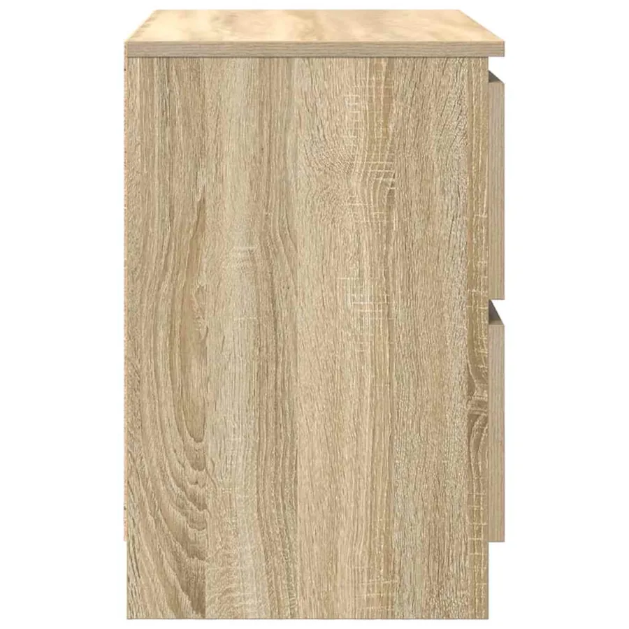 Meuble TV chêne sonoma 60x35x54 cm bois d'ingénierie - 7
