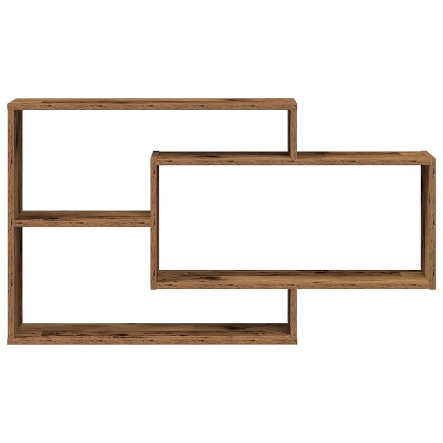 Étagère murale vieux bois 104x20x58,5 cm bois d'ingénierie - 4