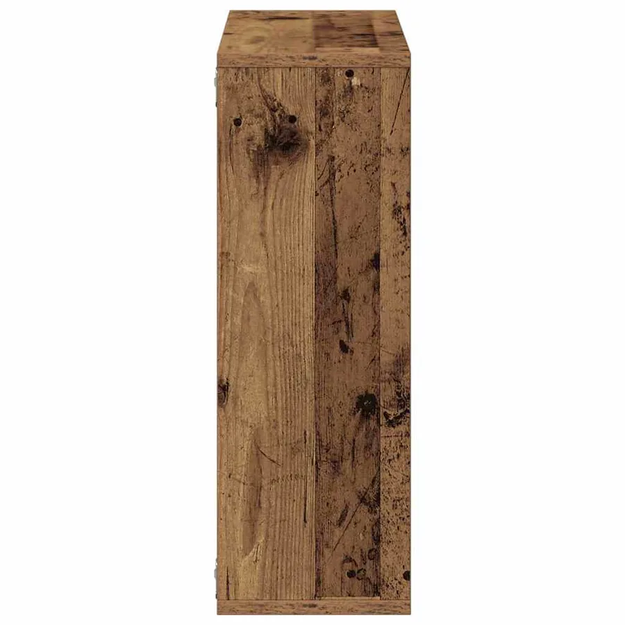 Étagère murale vieux bois 104x20x58,5 cm bois d'ingénierie - 5