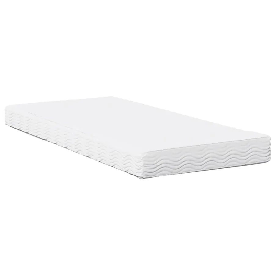 Lit de jour avec matelas cire marron 80x200 cm bois pin massif - 9