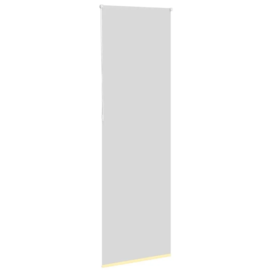 Store enrouleur occultant jaune largeur du tissu 60,7 cm - 4