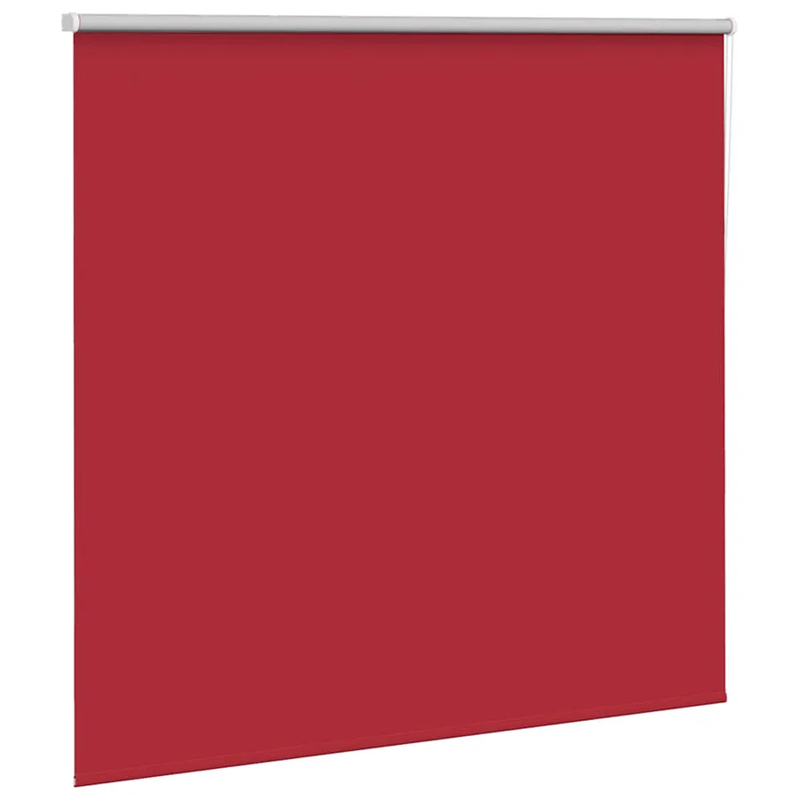 Store enrouleur occultant rouge largeur du tissu 161,6 cm - 3