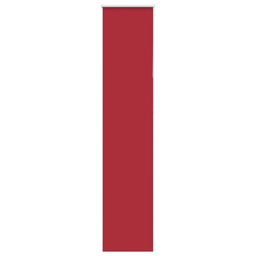 Store enrouleur occultant rouge largeur du tissu 50,7 cm - 2