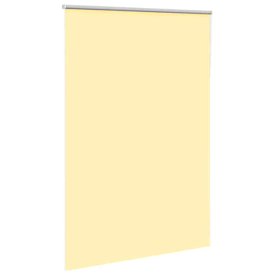 Store enrouleur occultant jaune largeur du tissu 141,6 cm - 3