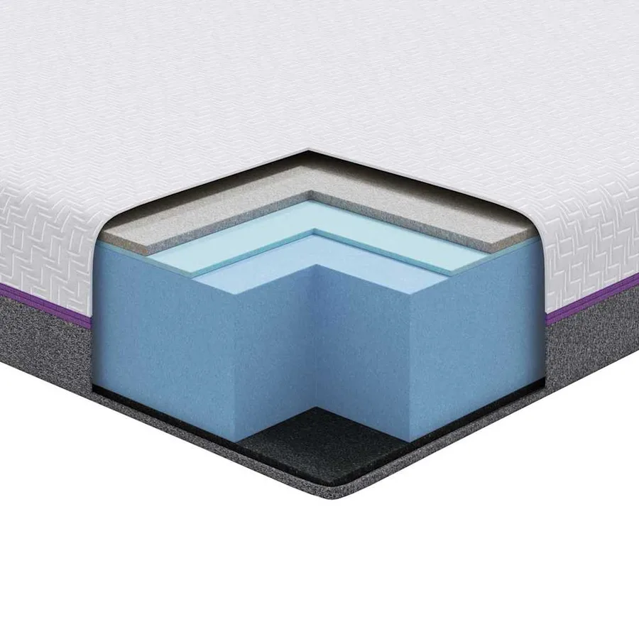 Matelas en mousse à mémoire de forme Moyen 100 x 200 cm - 10