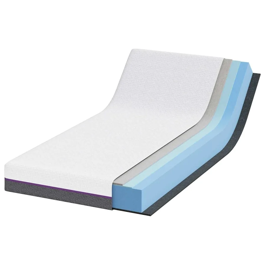 Matelas en mousse à mémoire de forme Moyen 100 x 200 cm - 3