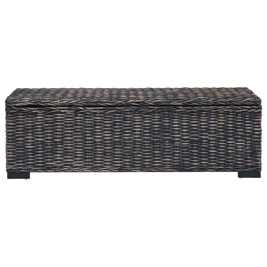 Boîte de rangement avec stockage Noir 110 x 35 x 45 cm - 3