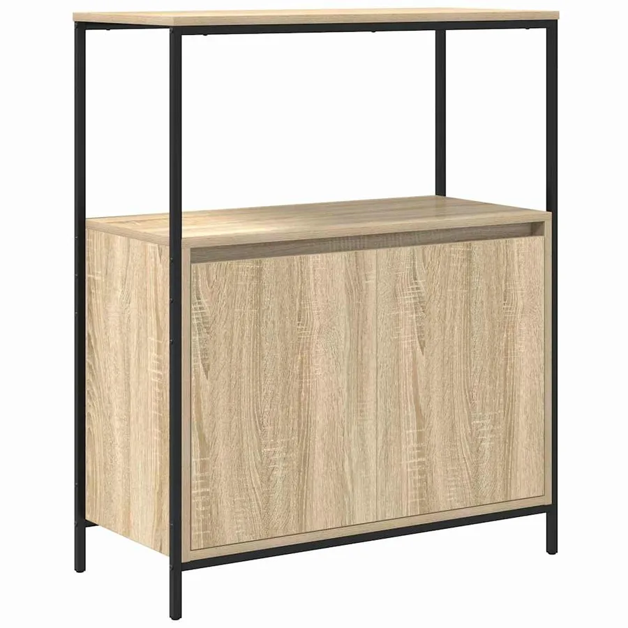 Ensemble de mobilier de salle de bain avec étagère 5 pcs Beige - 9