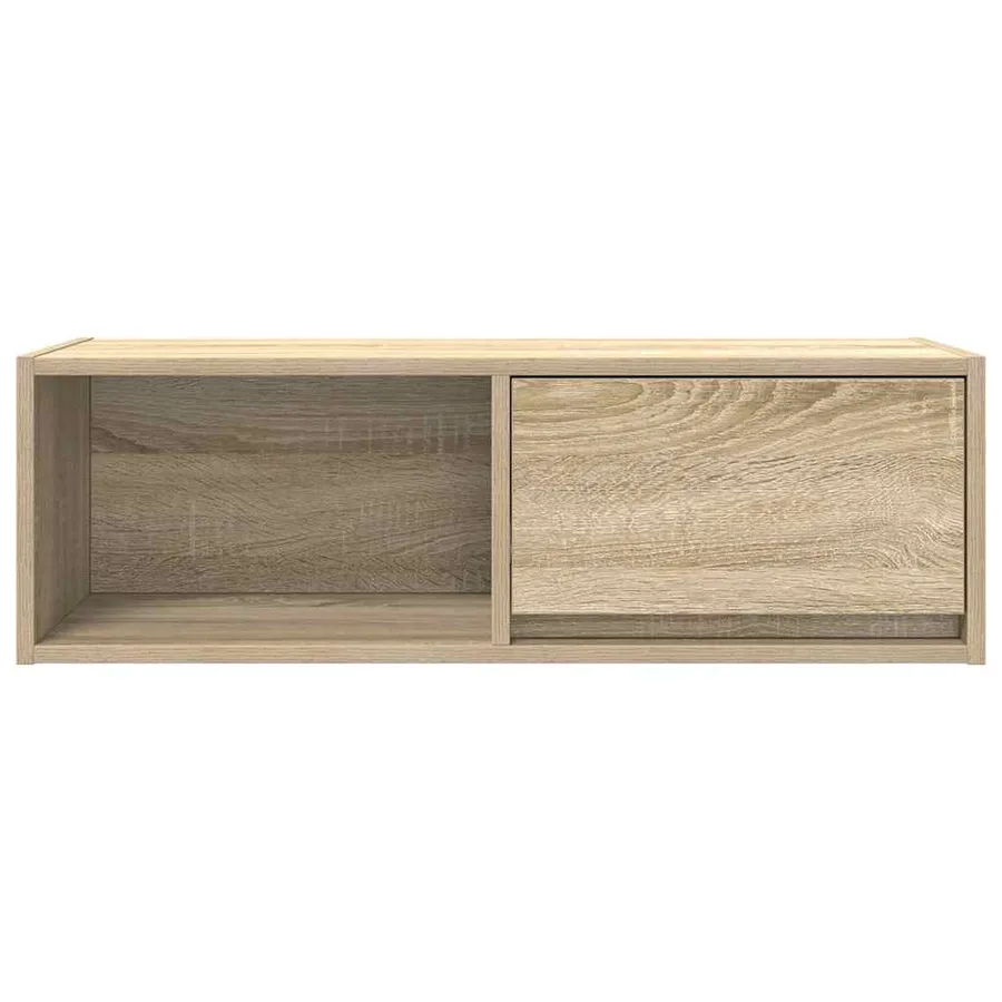 Meubles TV 2 pcs chêne sonoma 80x31x25,5 cm bois d'ingénierie - 7