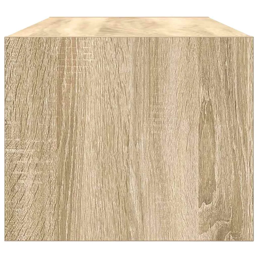 Meubles TV 2 pcs chêne sonoma 80x31x25,5 cm bois d'ingénierie - 8