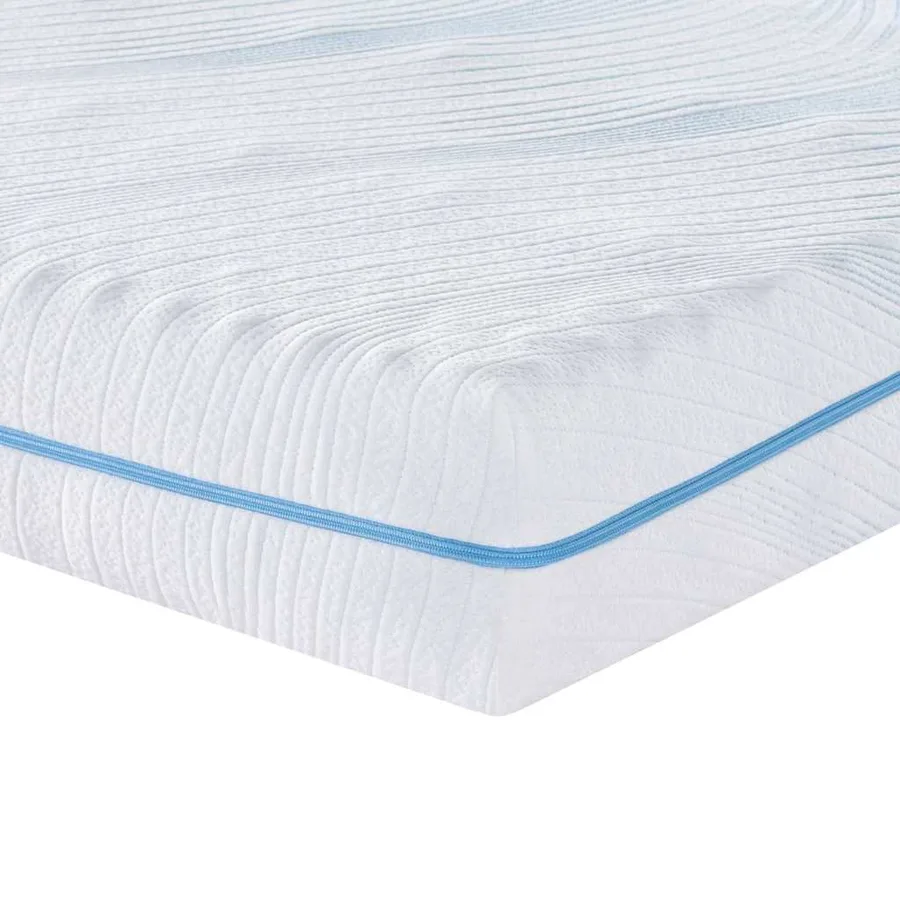Matelas Moyennement ferme 80 x 200 cm Blanc - 2