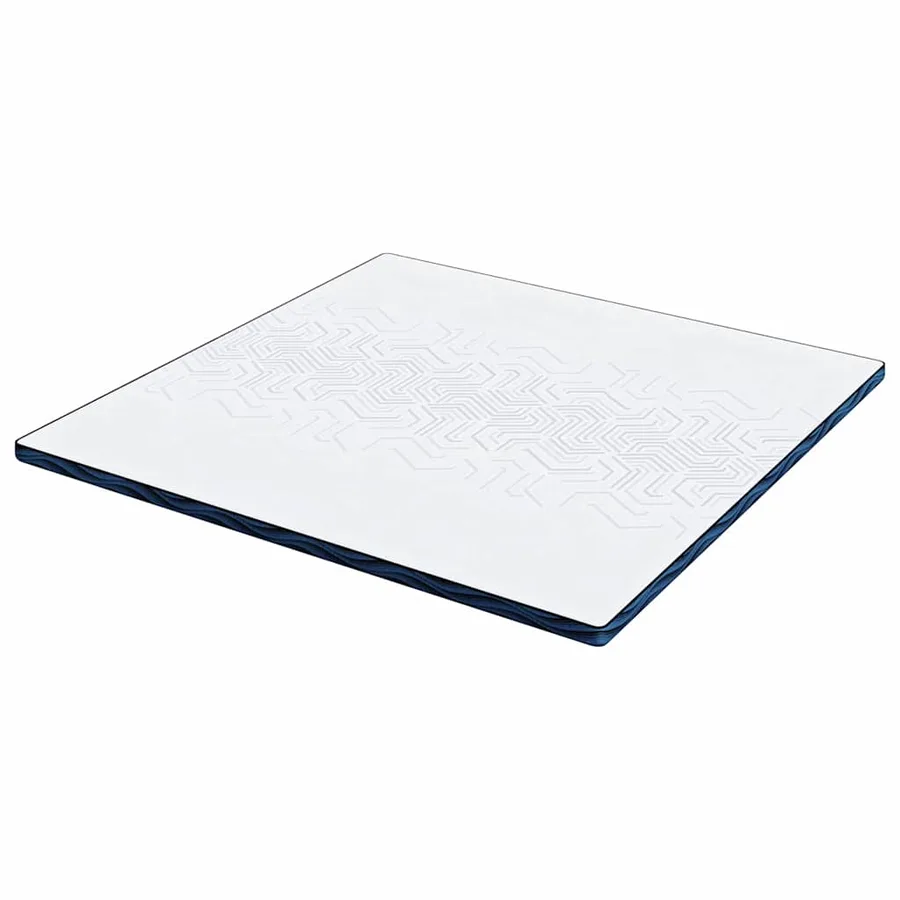Surmatelas Blanc 180 x 200 cm Tissu jacquard - 5