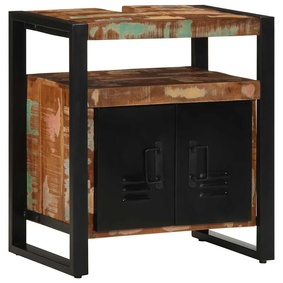 Armoire lavabo de salle de bain 55x35x60 cm - 13