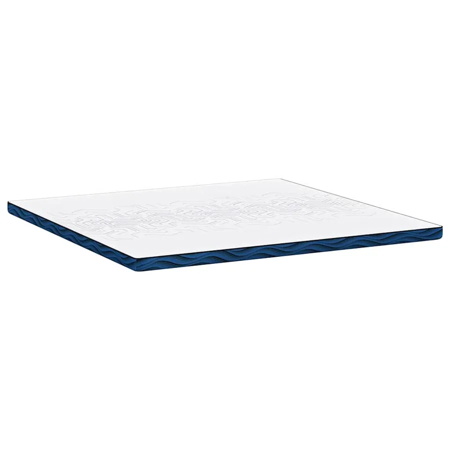 Surmatelas Blanc 200 x 200 cm Tissu jacquard - 6