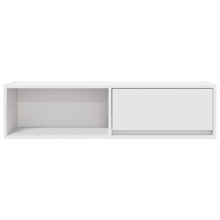 Meubles TV 2 pcs blanc 100x31x25,5 cm bois d'ingénierie - 7