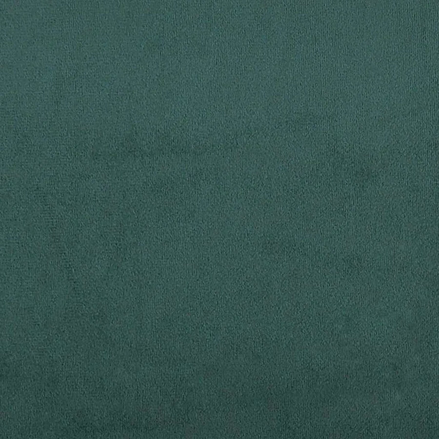 Sommier à lattes de lit et matelas vert foncé 80x210 cm velours - 11