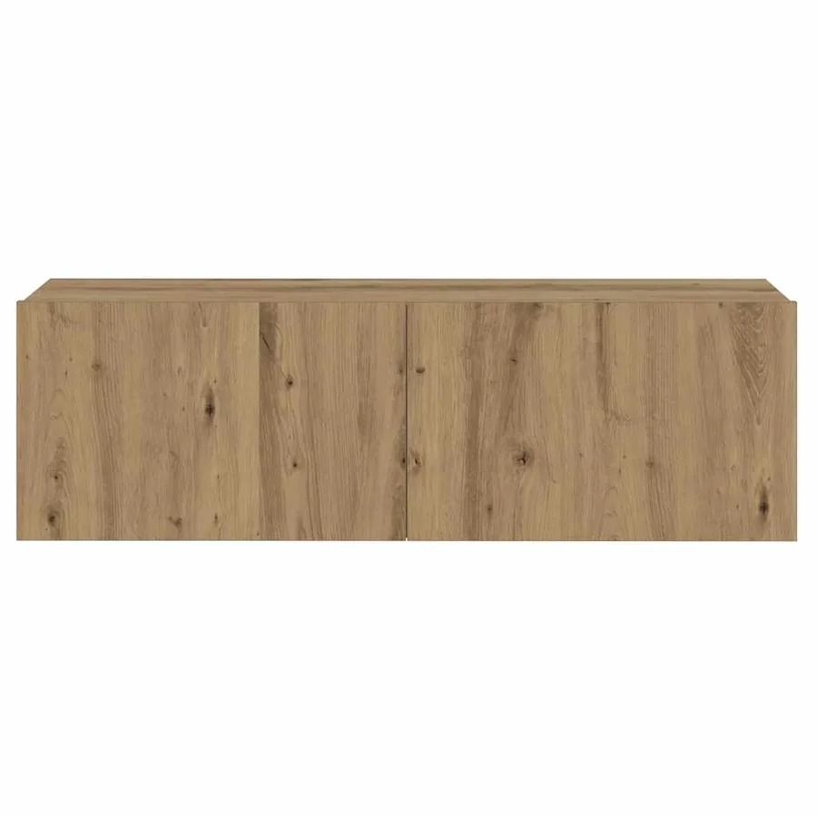 Ensemble de meuble TV mural 8 pcs chêne artisanal - 7