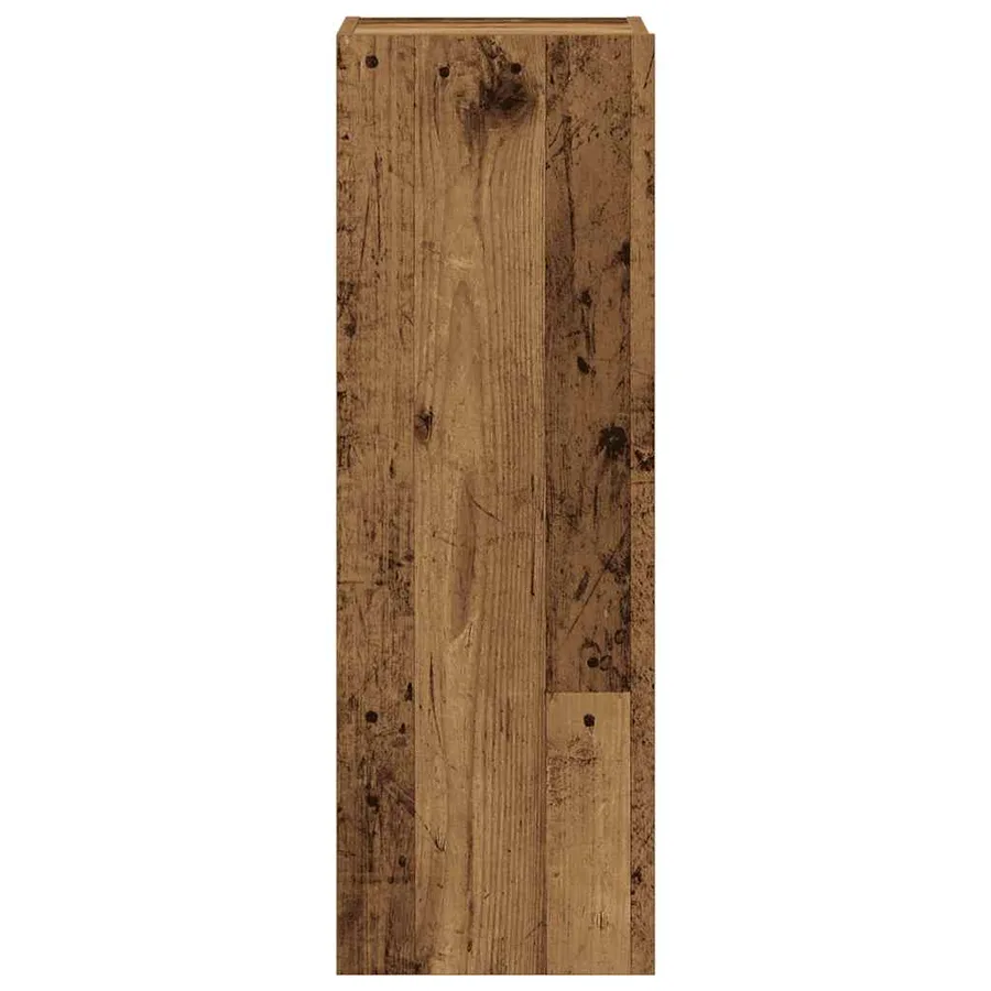 Meubles TV muraux 4 pcs vieux bois bois d'ingénierie - 5